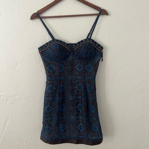 Dark Alternative Mini Dress Size S